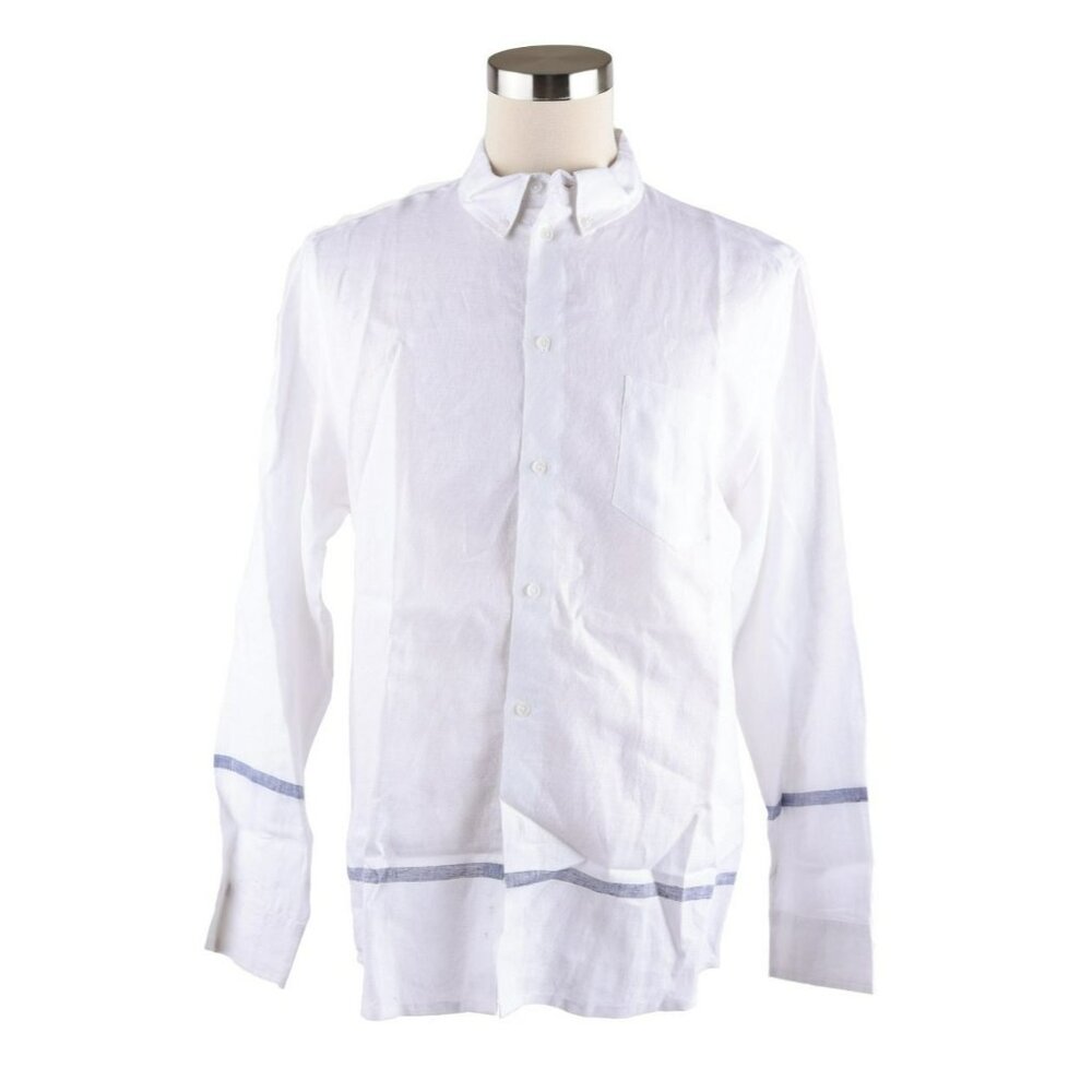 New Solid & Striped Button-Down Long Sleeve Shirt… - image 1